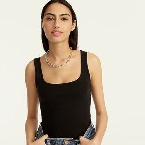 J. Crew Perfect-Fit Shelf-Bra Tank Top NWT